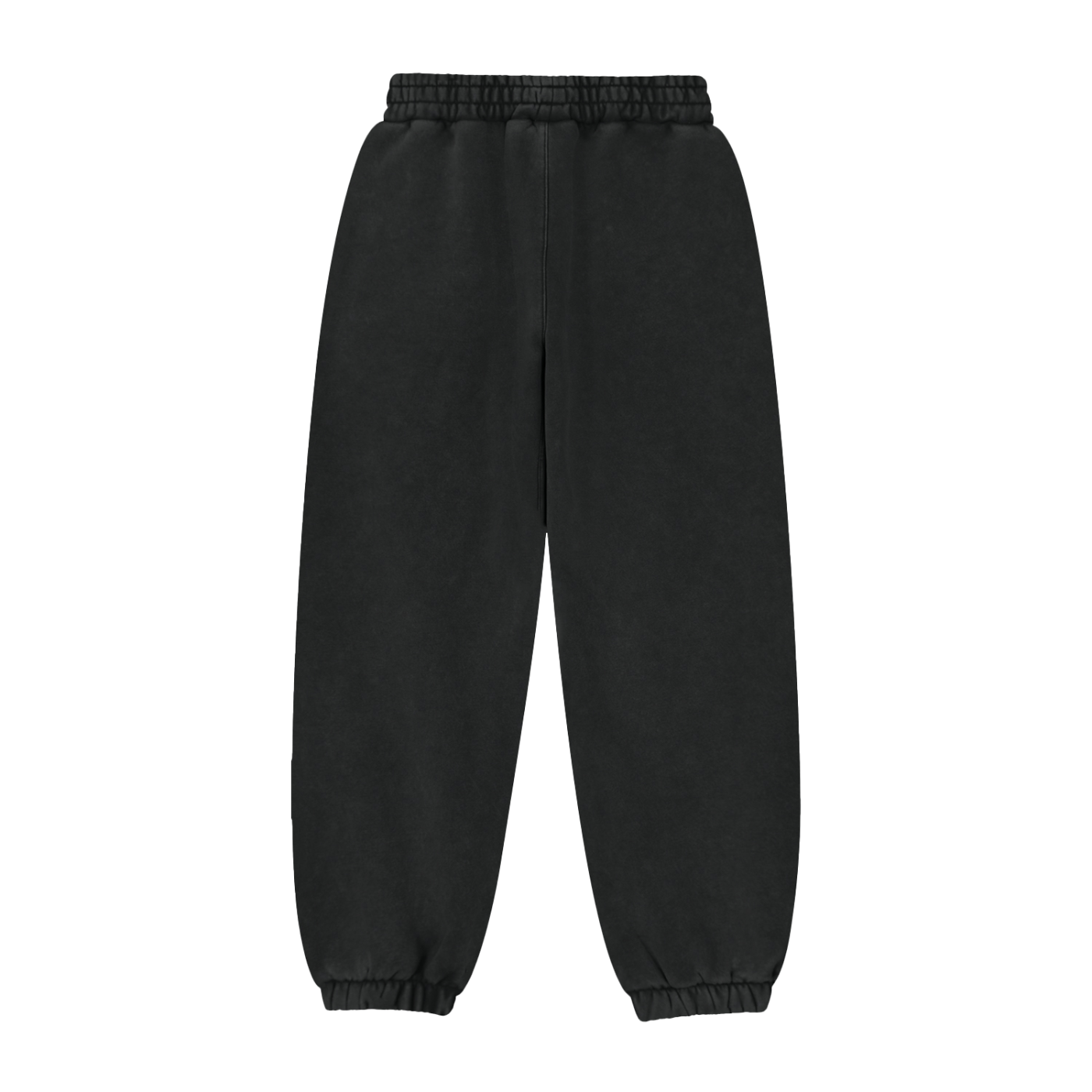 Fleeced Jogger Sweatpants (Black)