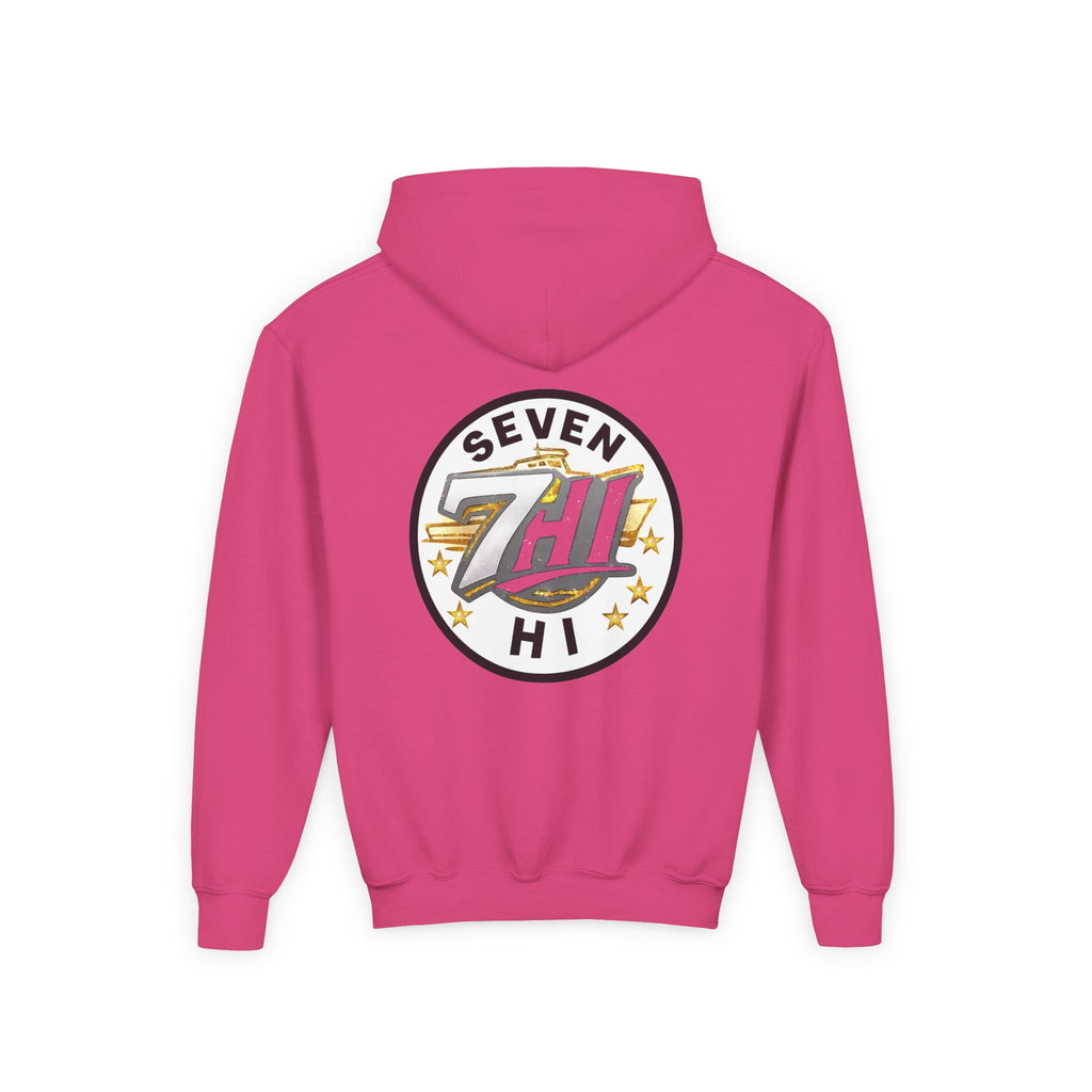 7Hi Logo Hoodie Youth graphic sweatshirt (Light)
