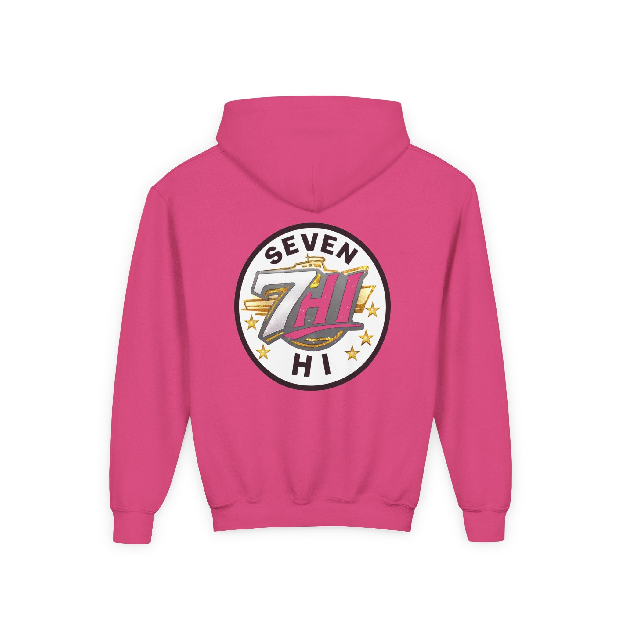 7Hi Logo Hoodie Youth graphic sweatshirt (Light)