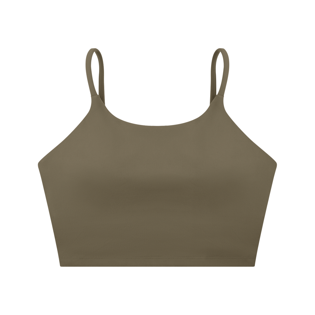 Spaghetti Strap Yoga Sports Bra (Light)