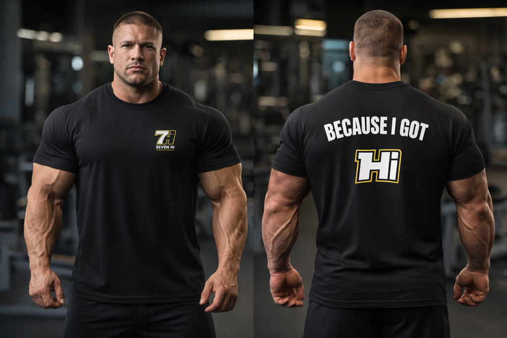 District ® Perfect Tri ® Tee - Because I Got Hi (Dark)