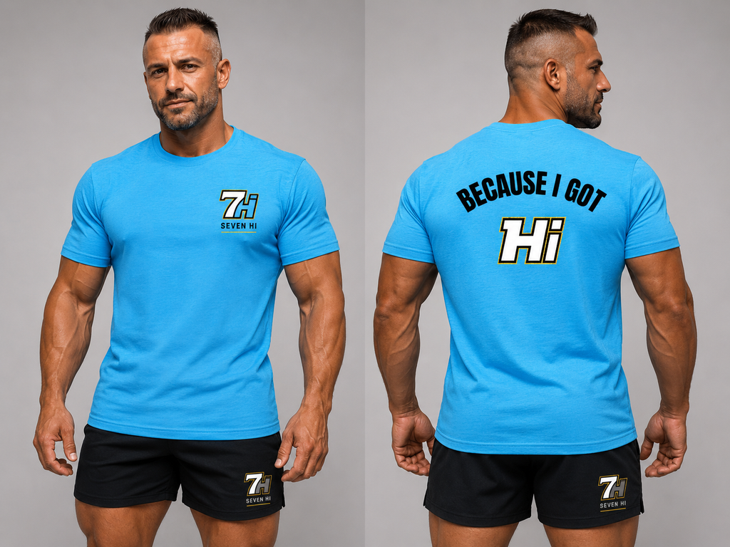 District ® Perfect Tri ® Tee - Because I Got Hi (Light Colors)
