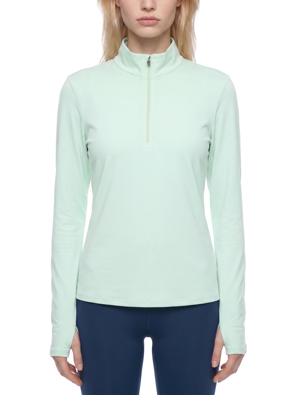 Women's Quarter-Zip Yoga Pullover (Light)