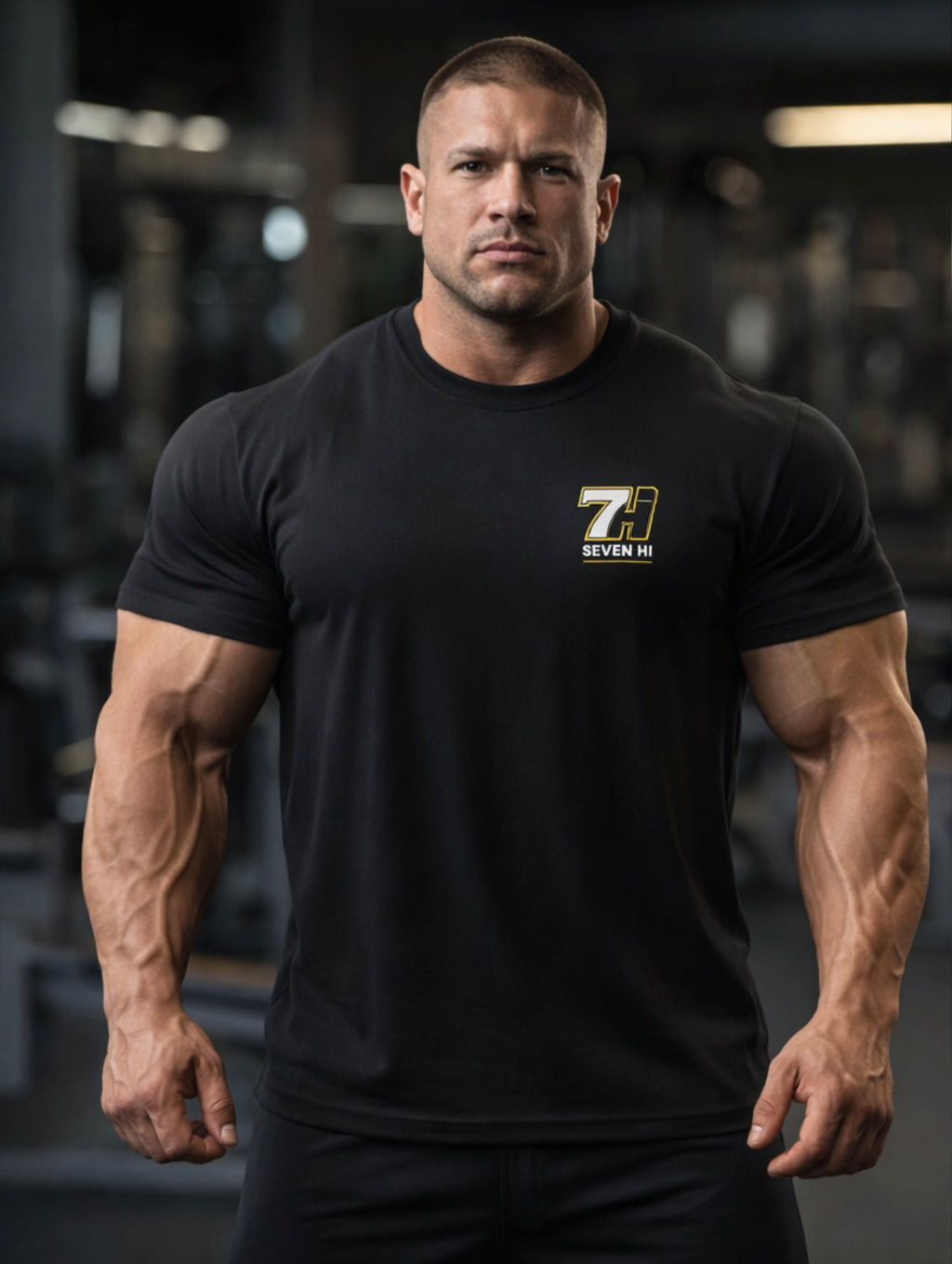 District ® Perfect Tri ® Tee - Because I Got Hi (Dark)