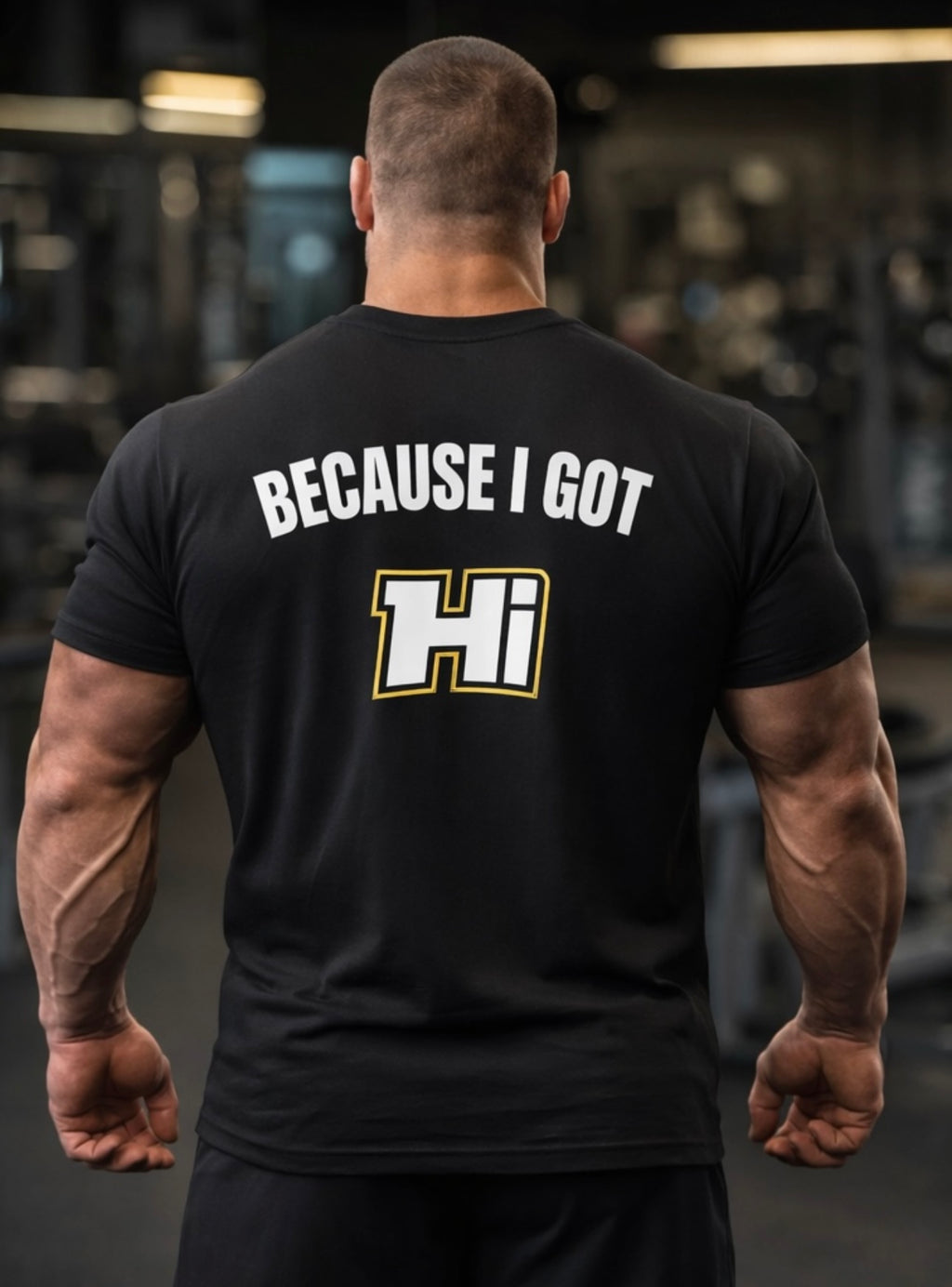District ® Perfect Tri ® Tee - Because I Got Hi (Dark)