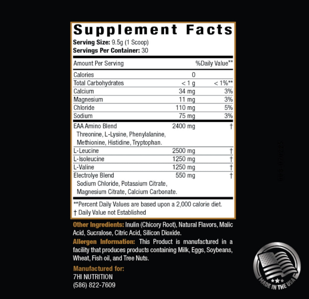 Strawberry Candy Hi BCAA+EAA Amino Acids