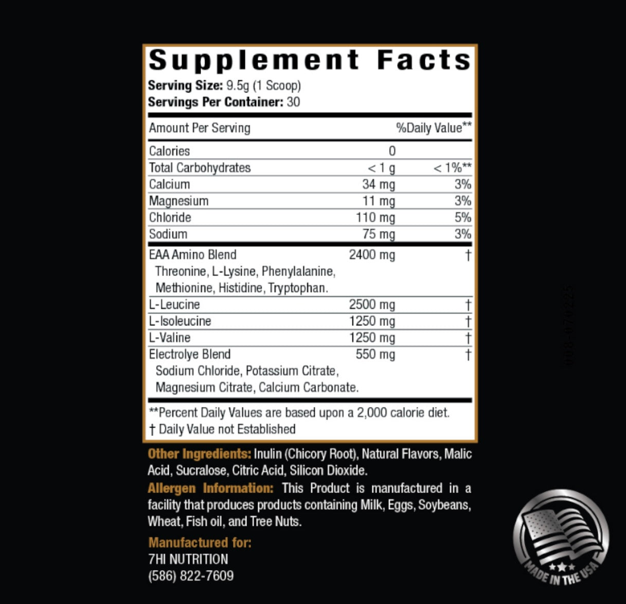 Strawberry Candy Hi BCAA+EAA Amino Acids