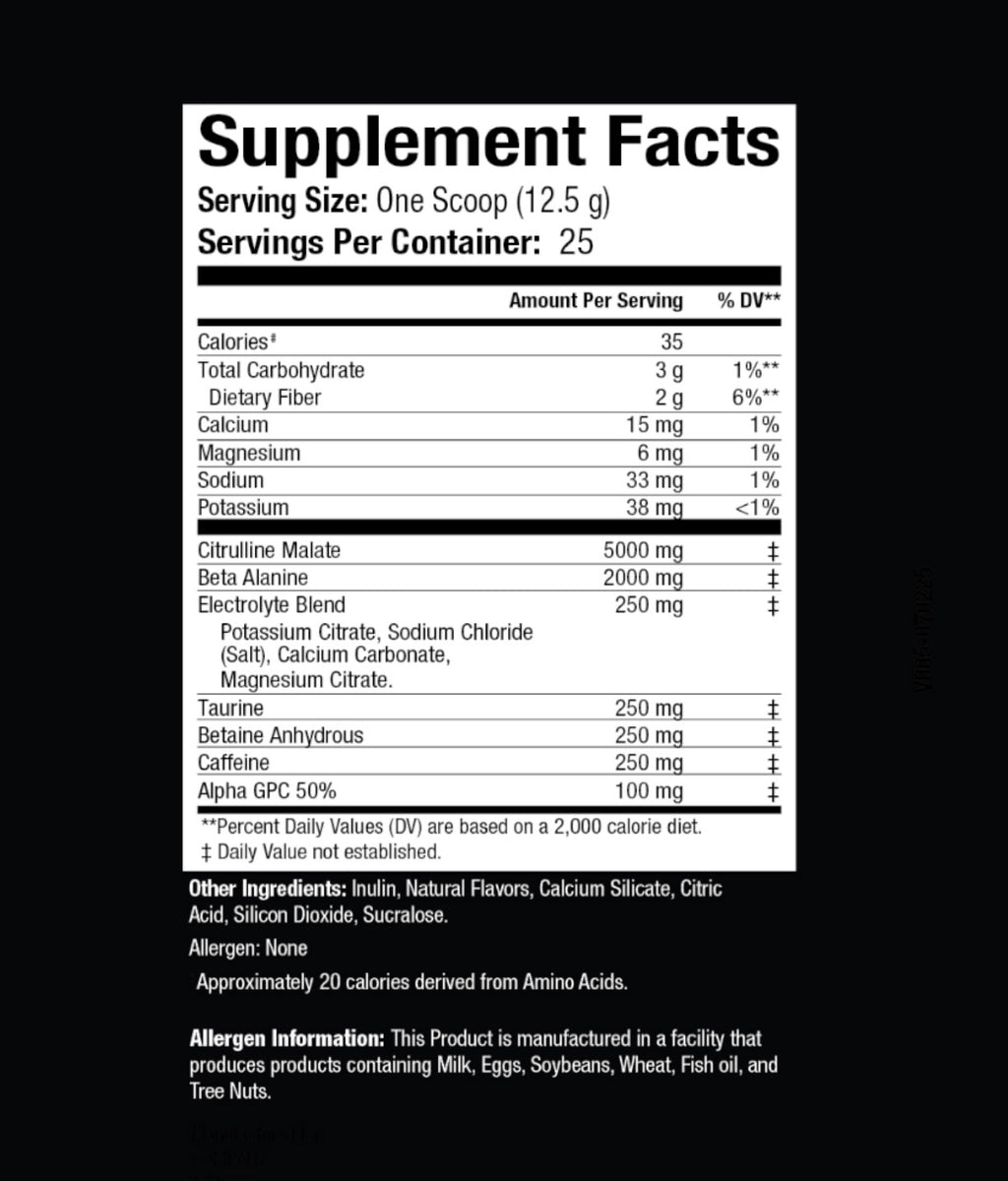 Blast Off Hi Pump Preworkout