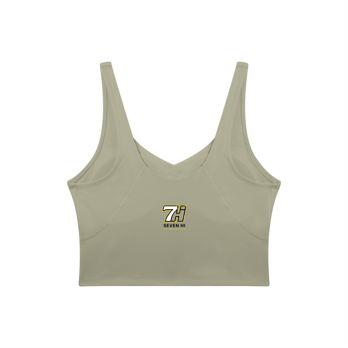 Women's V-Neck Yoga Sports Bra (Light)