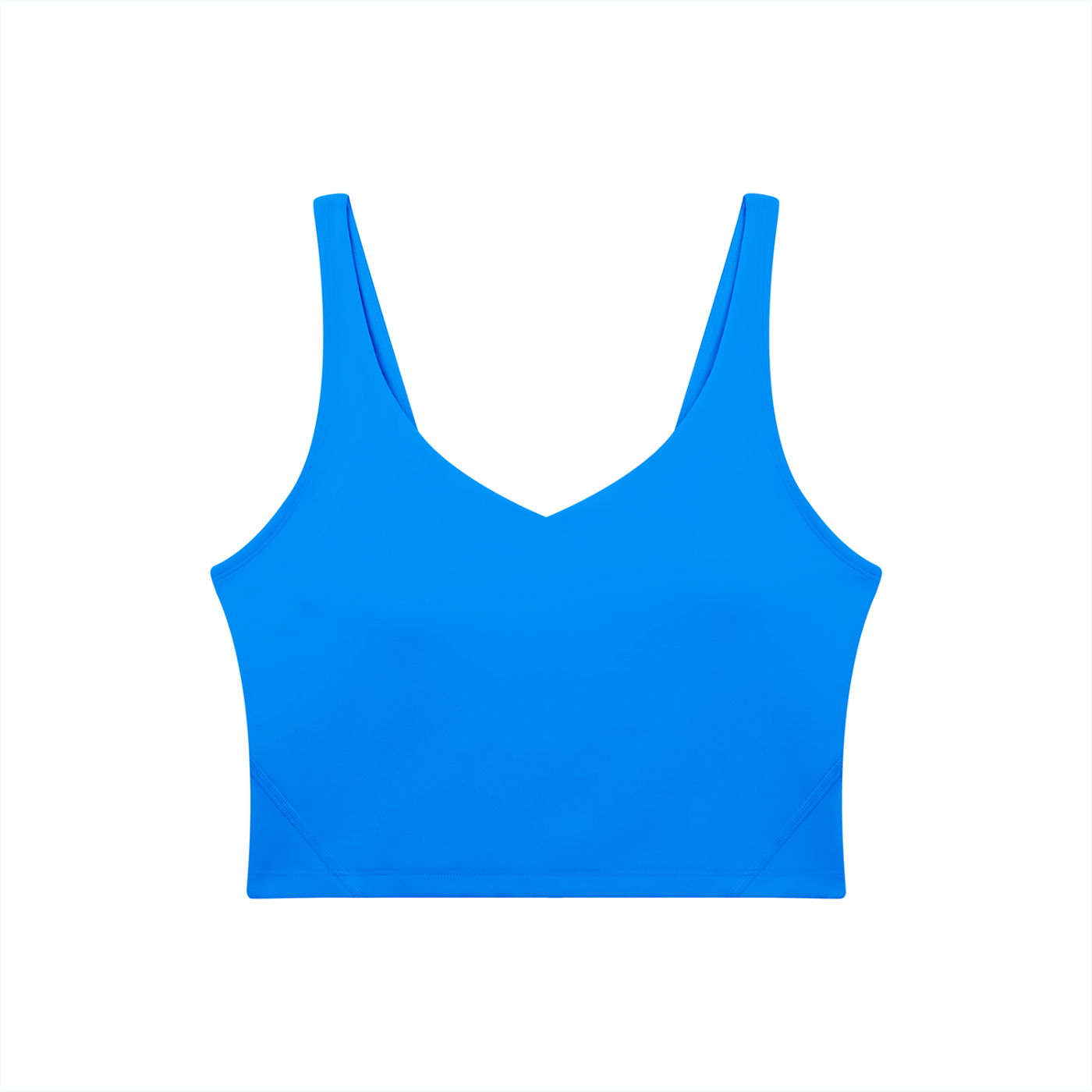 Women's V-Neck Yoga Sports Bra (Light)