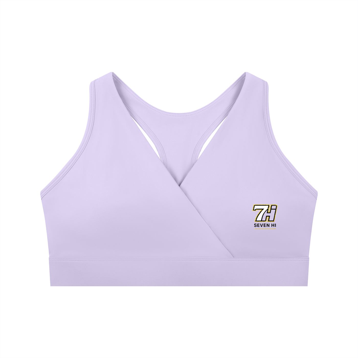 Women's Crossover V-Neck Sports Bra (Light)