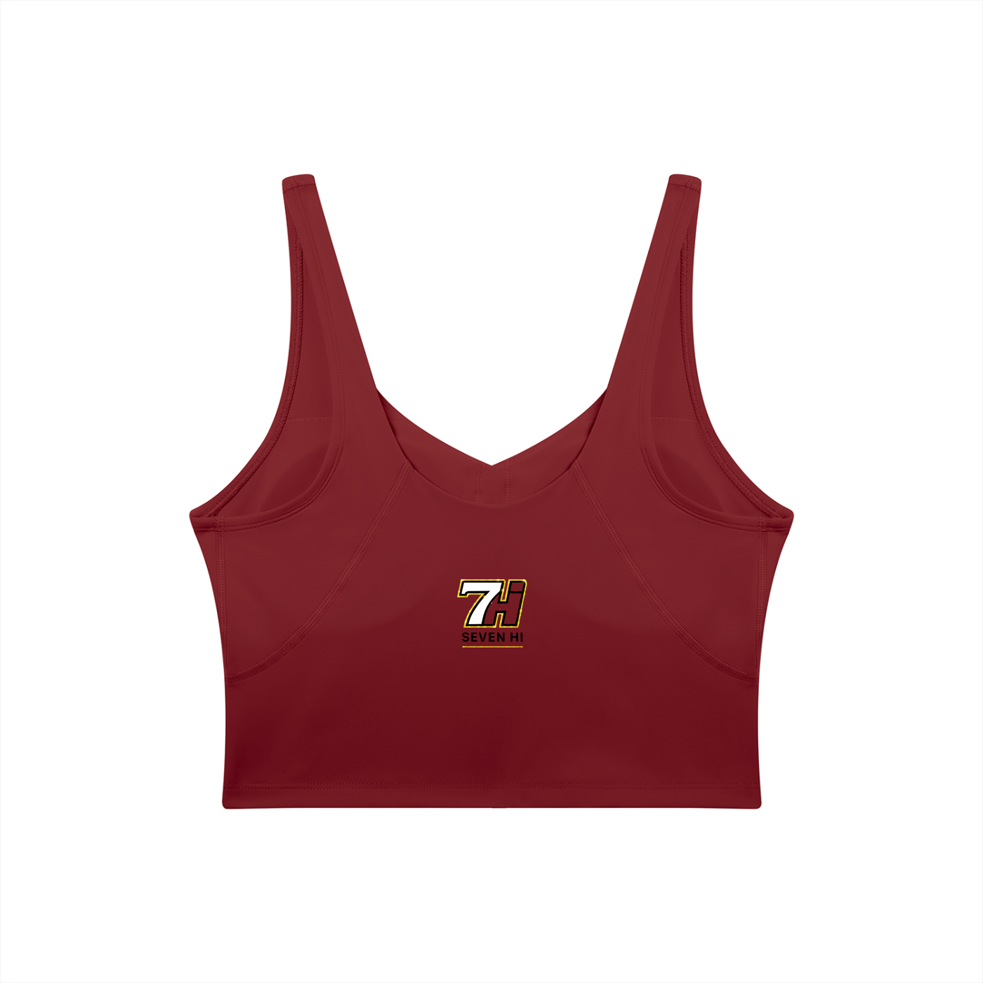 Women's V-Neck Yoga Sports Bra (Light)