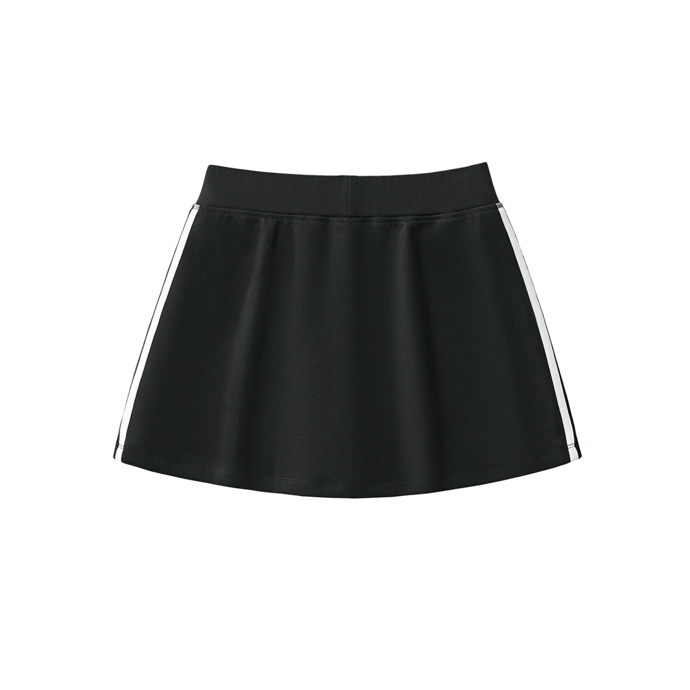 Taped Cooling Performance Short Skirt (Black)