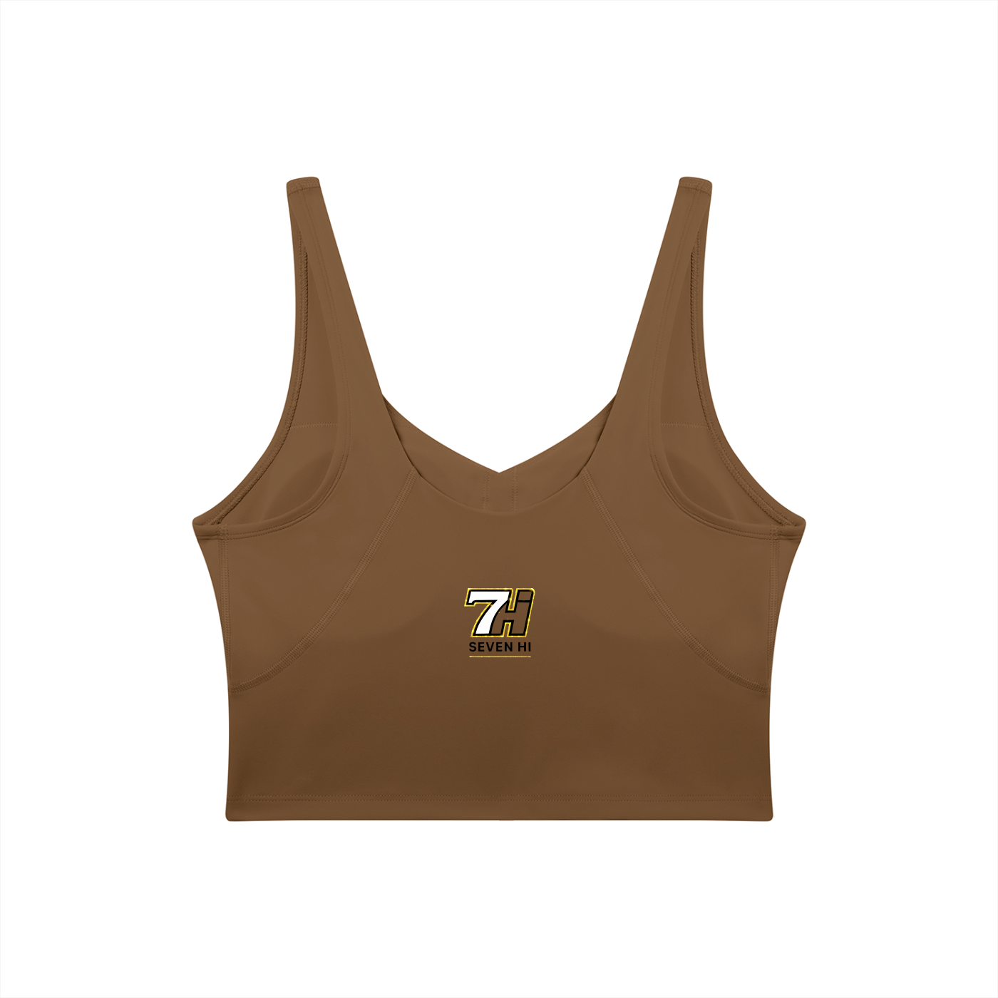 Women's V-Neck Yoga Sports Bra (Light)