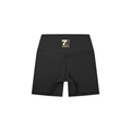 Women's High-Waisted Biker Shorts (Dark)