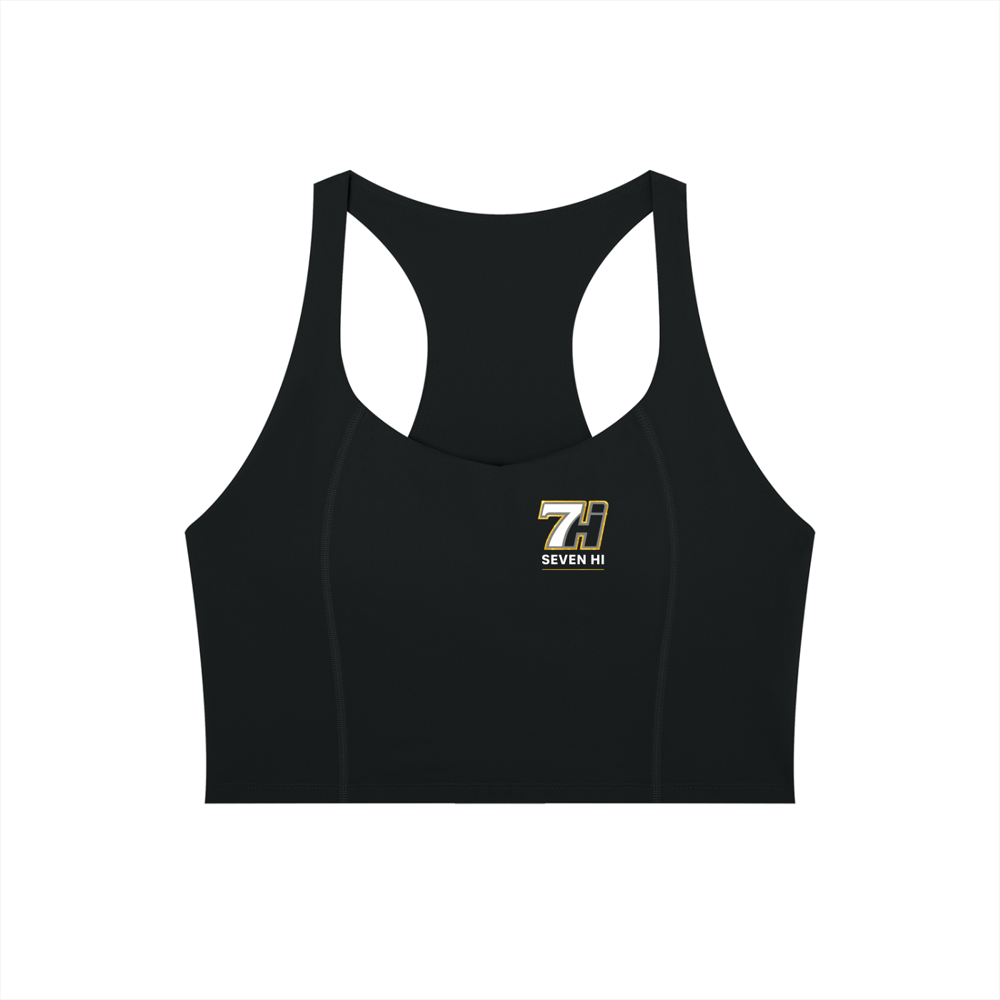 Women’s Tight Paneling Yoga Tank Top (Black)
