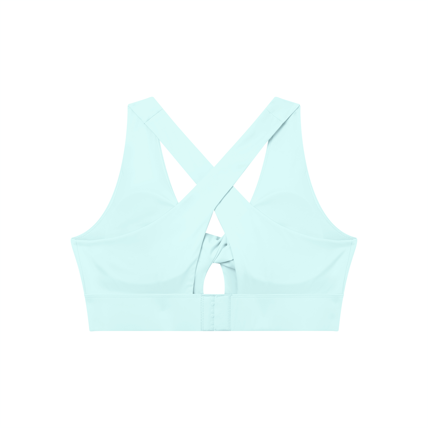 Women's Twist Front V-Neck Sports Bra (Light)