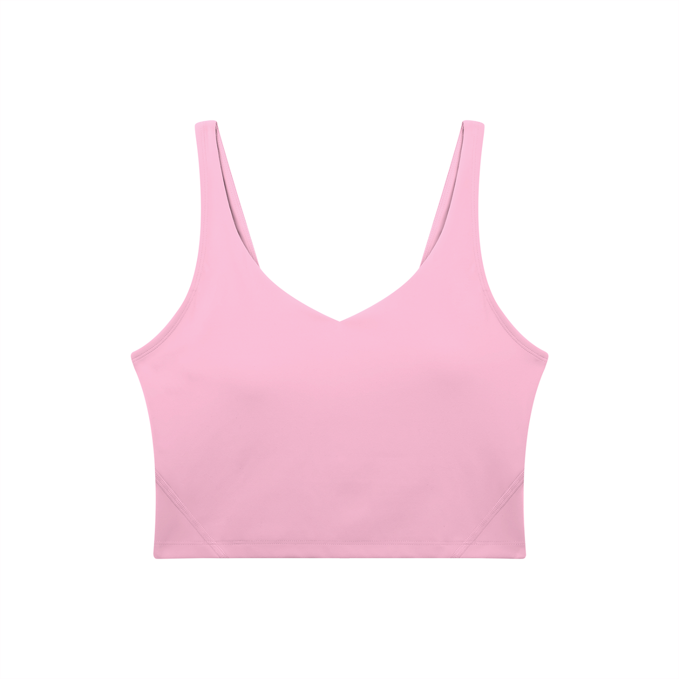 Women's V-Neck Yoga Sports Bra (Light)