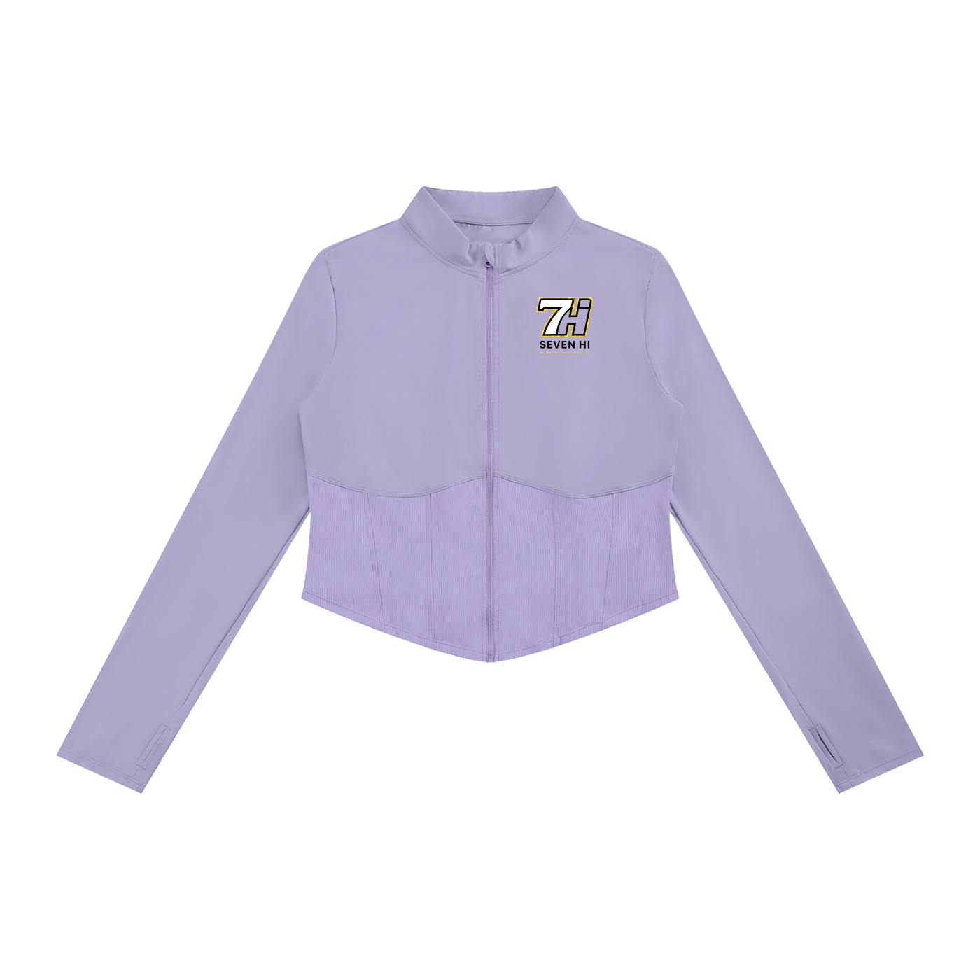 Women's Slim Fit Full-Zip Yoga Jacket (Light)