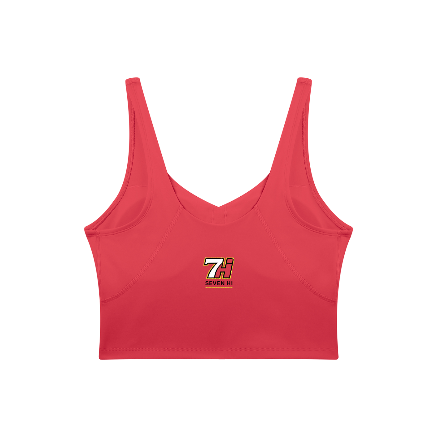 Women's V-Neck Yoga Sports Bra (Light)