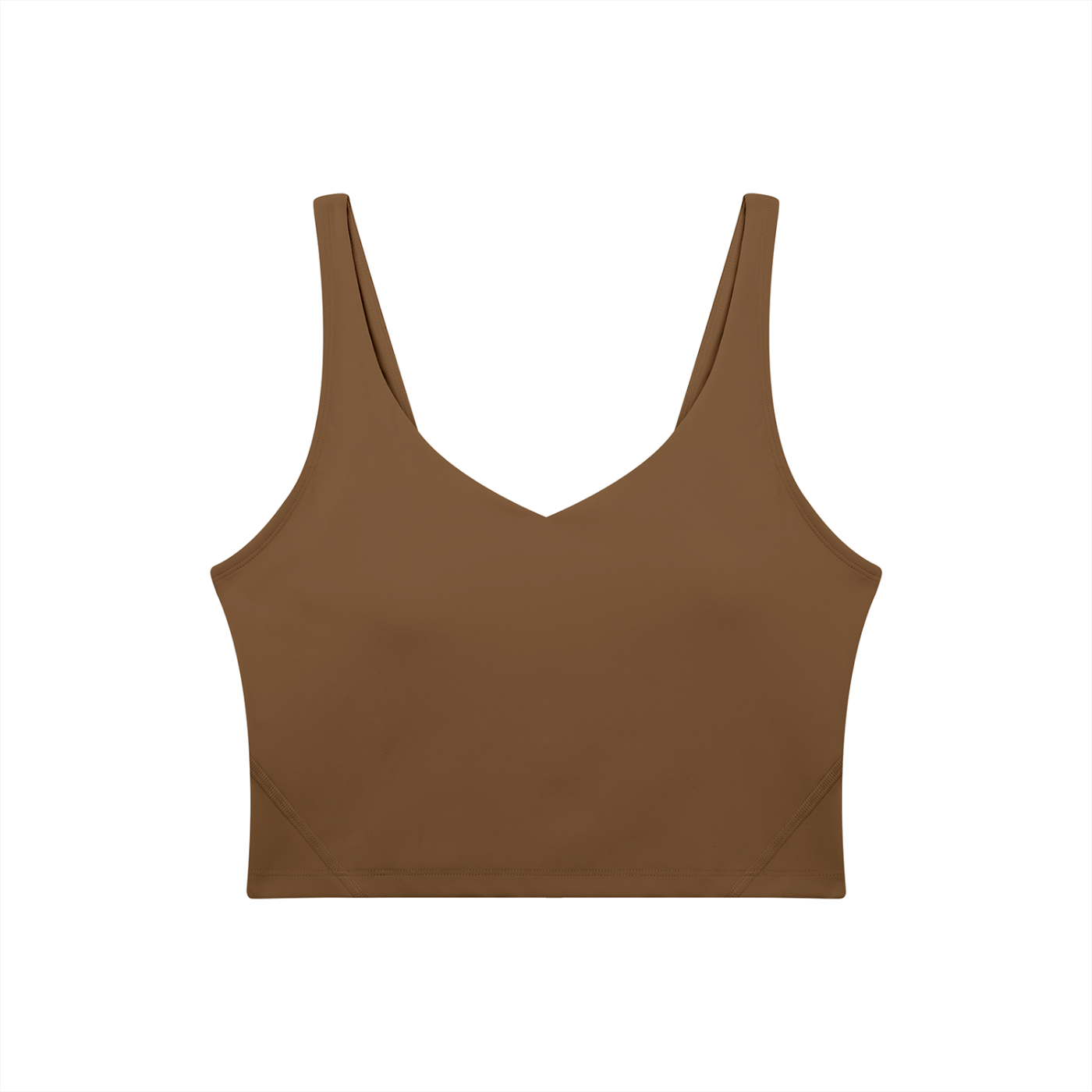 Women's V-Neck Yoga Sports Bra (Light)