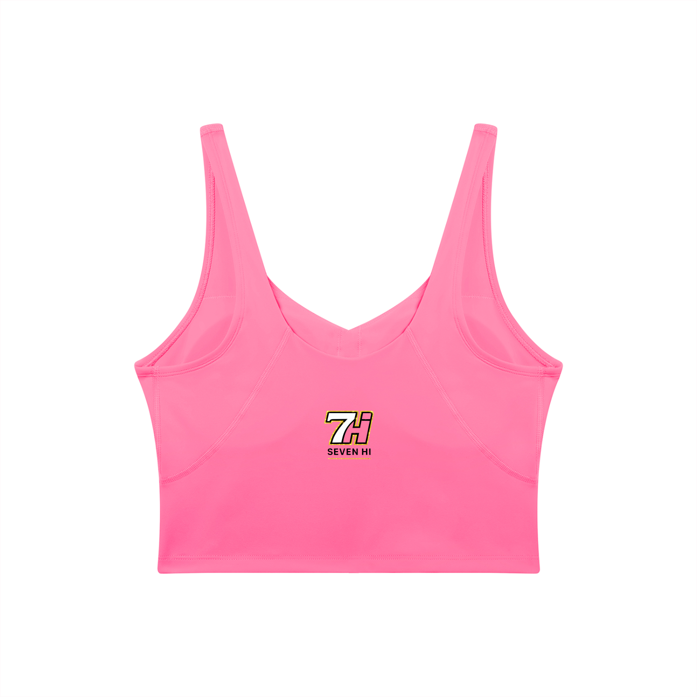 Women's V-Neck Yoga Sports Bra (Light)