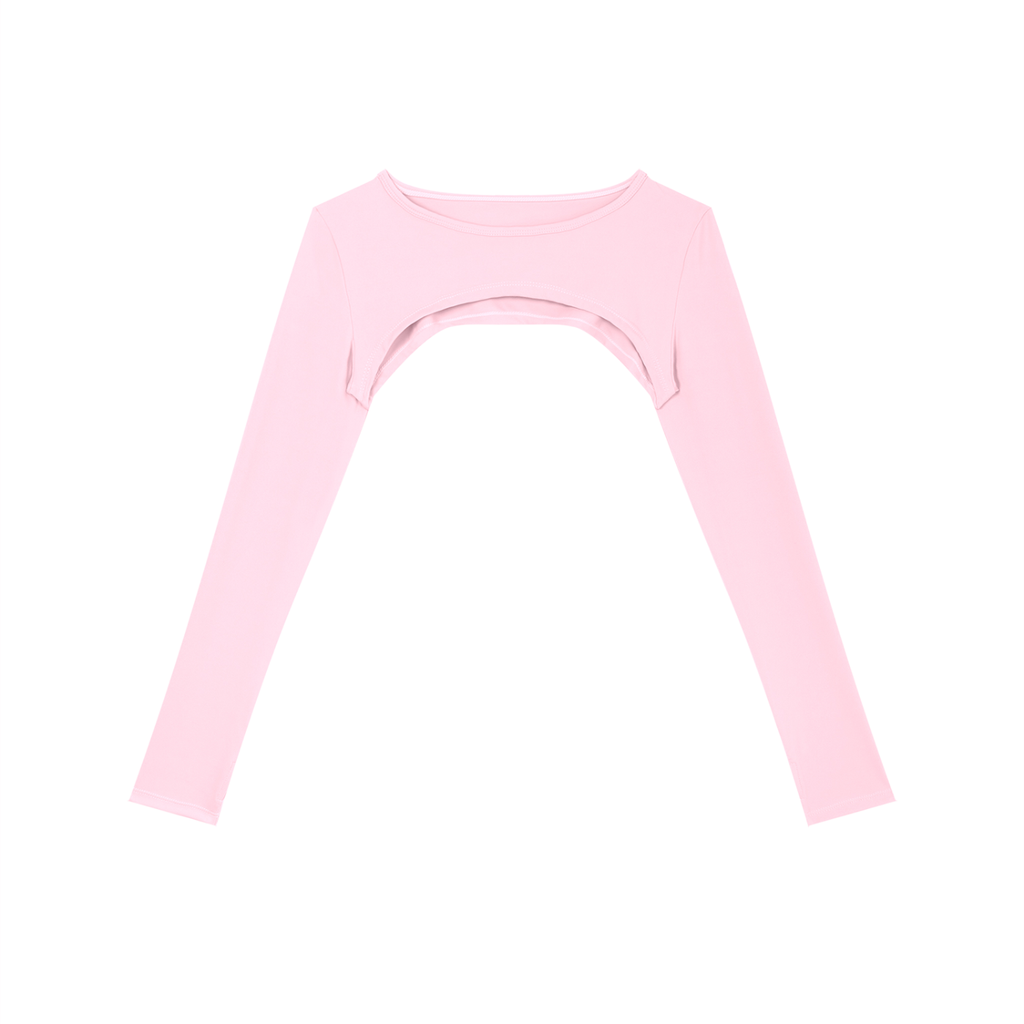 Women’s Cutout Long Sleeve Yoga Shrug (Light)