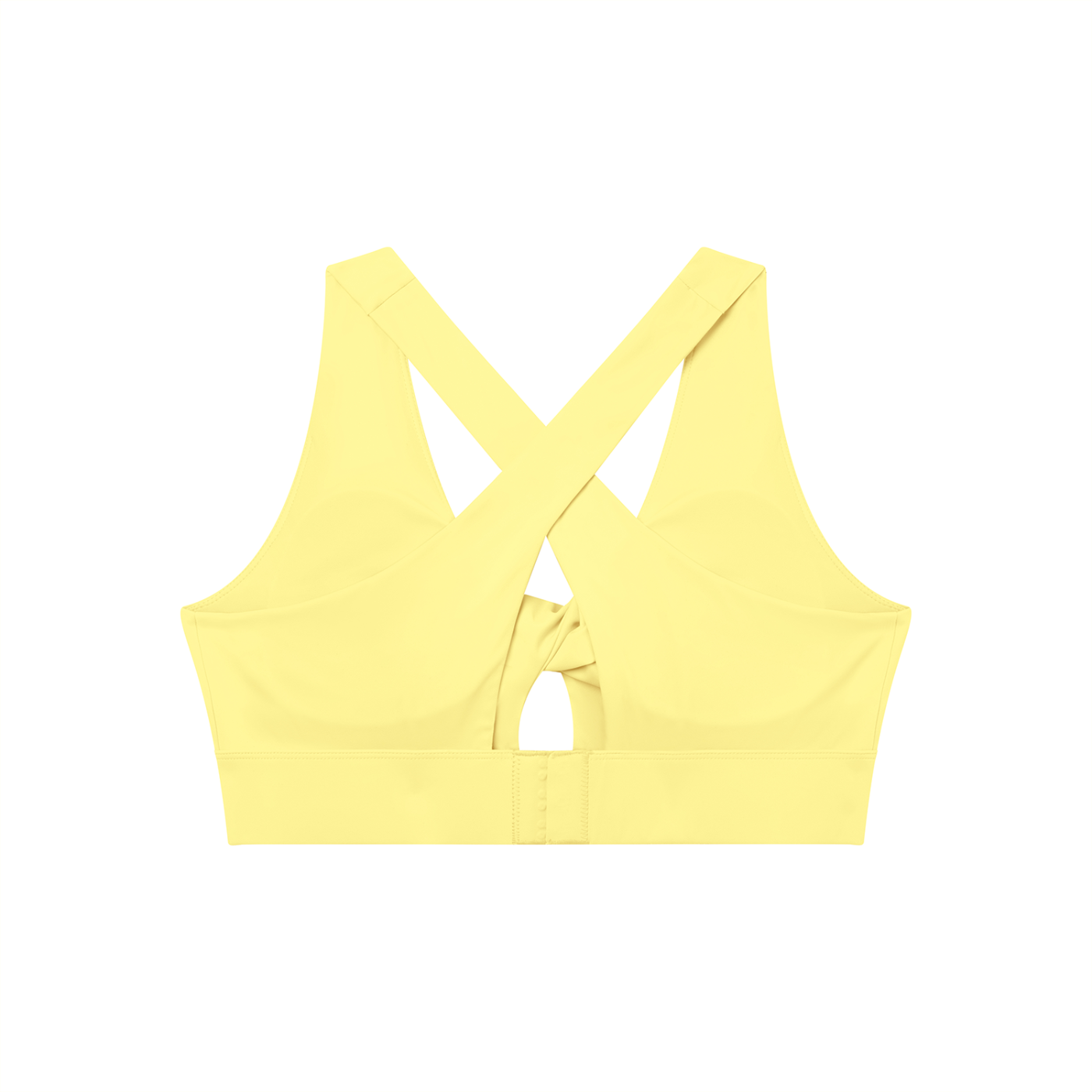 Women's Twist Front V-Neck Sports Bra (Light)