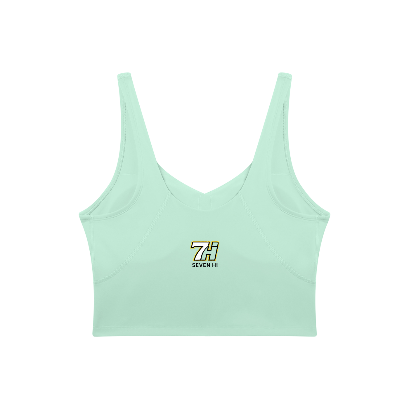 Women's V-Neck Yoga Sports Bra (Light)