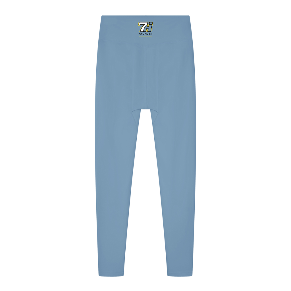 Women's Solid High Rise Leggings (Light)